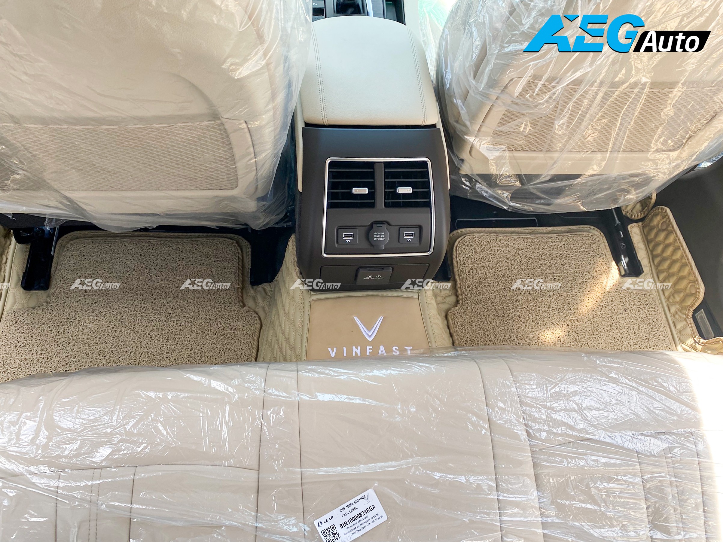 Thảm lót sàn ô tô 6D VinFast Lux A2.0